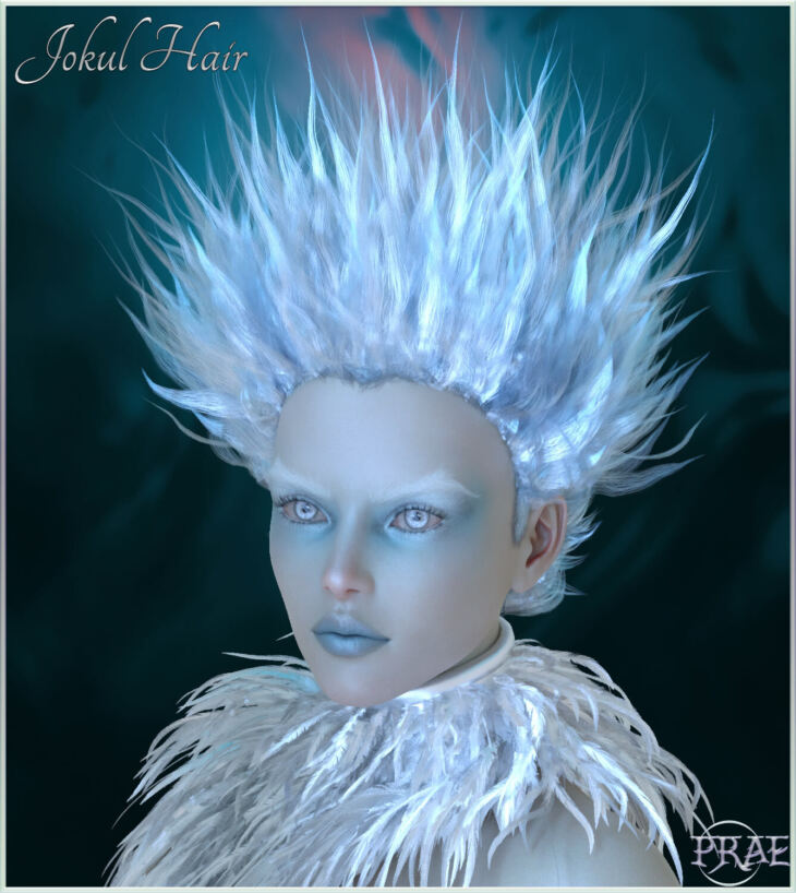 Prae Jokul Hair For G8 Daz 1751827255