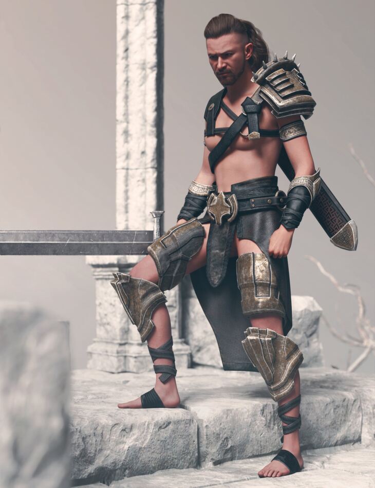 dForce Roar Armor Outfit Texture Add On 1751819538