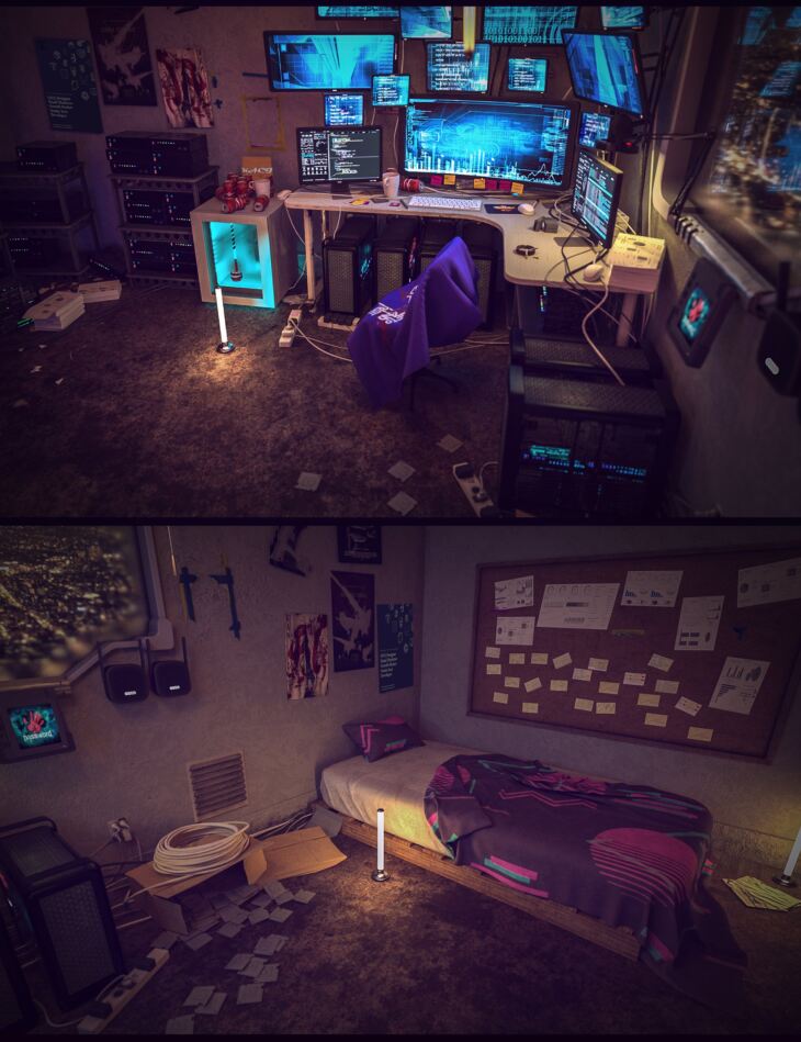 Hacker Hideout Room 1752429101
