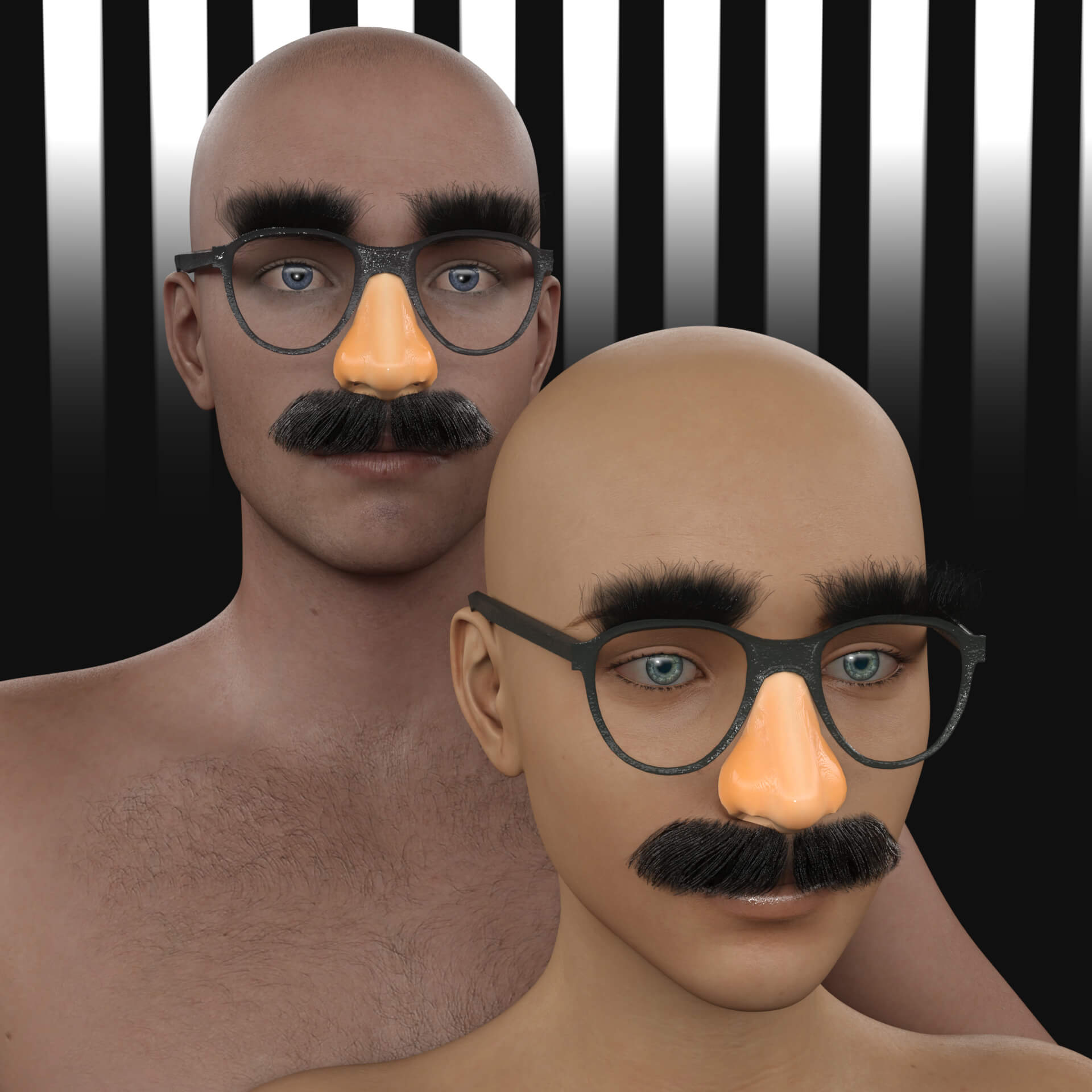 lyko3d disguise glasses for genesis 8 m and f 01 1752781583