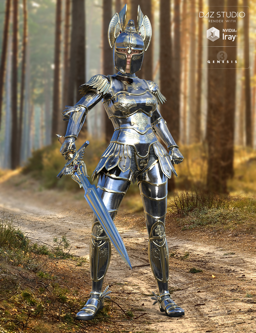 Angel Armor for G3F 1753099843