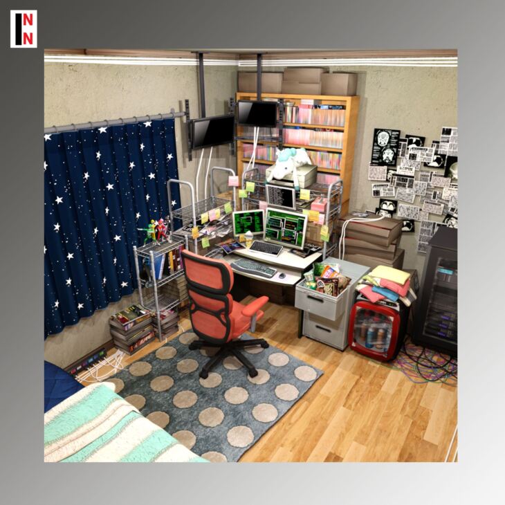 Persona 5 Futabas Room For DazStudio 1753201878