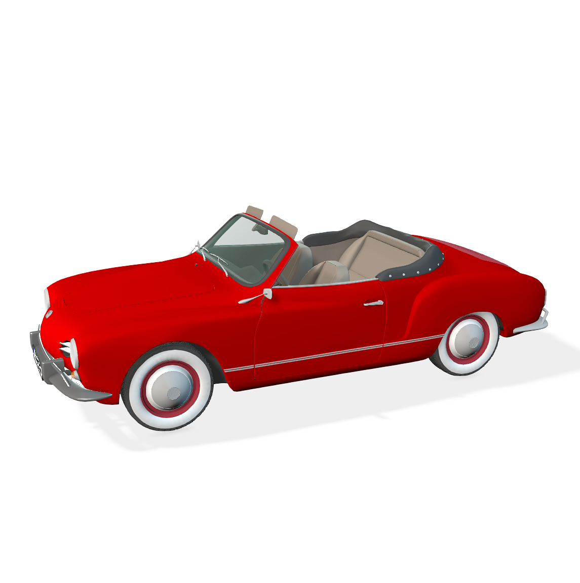 Volkswagen Karmann Ghia convertible 1958 1753436392