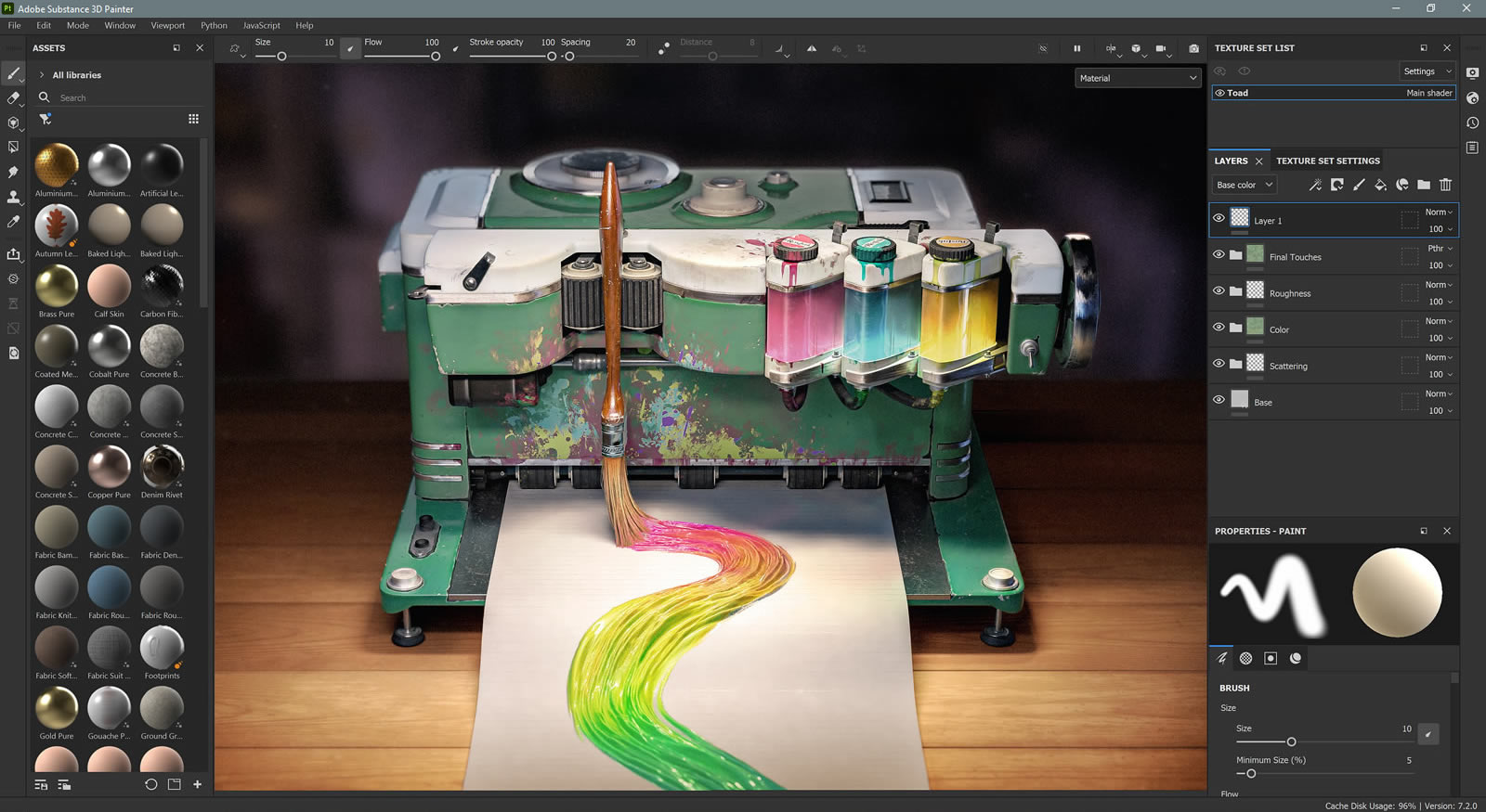 Adobe Substance 3D Painter v11.0.2 Multilingual (By M0nkrus) 1 Adobe Substance 3D Painter v11.0.2 Multilingual (By M0nkrus)