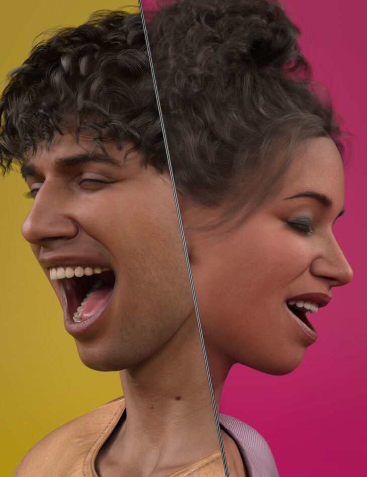 NG Faces of Pleasure and Happiness for Genesis 9 1753802427