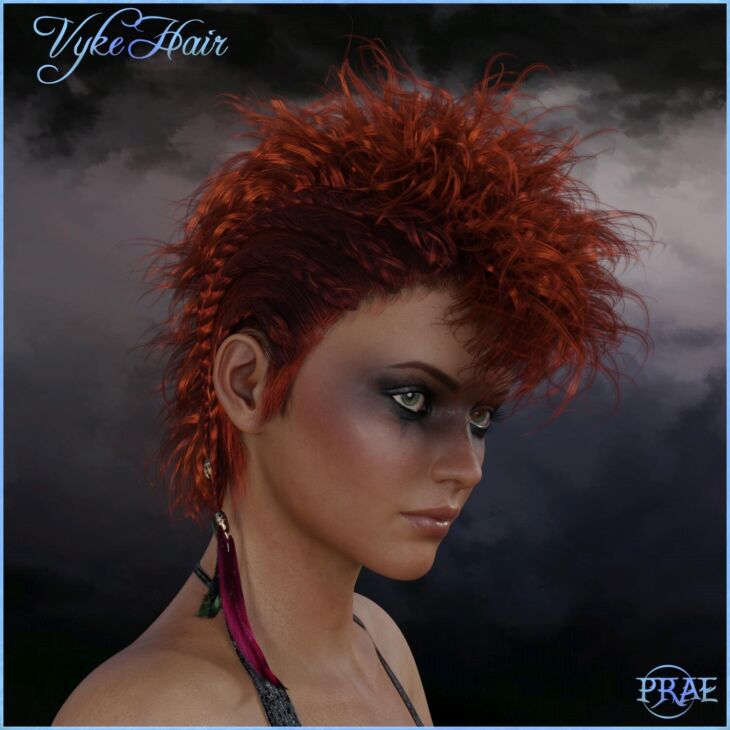 Prae Vyke Hair For G8 Daz 1753806814