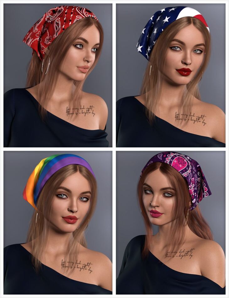 Summer Scarf Hair Versatile