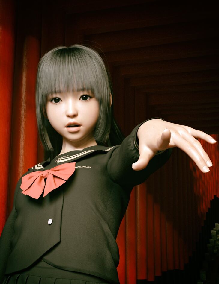 Yui Remake Character and Hair for Genesis 8 1 Female 1754553190