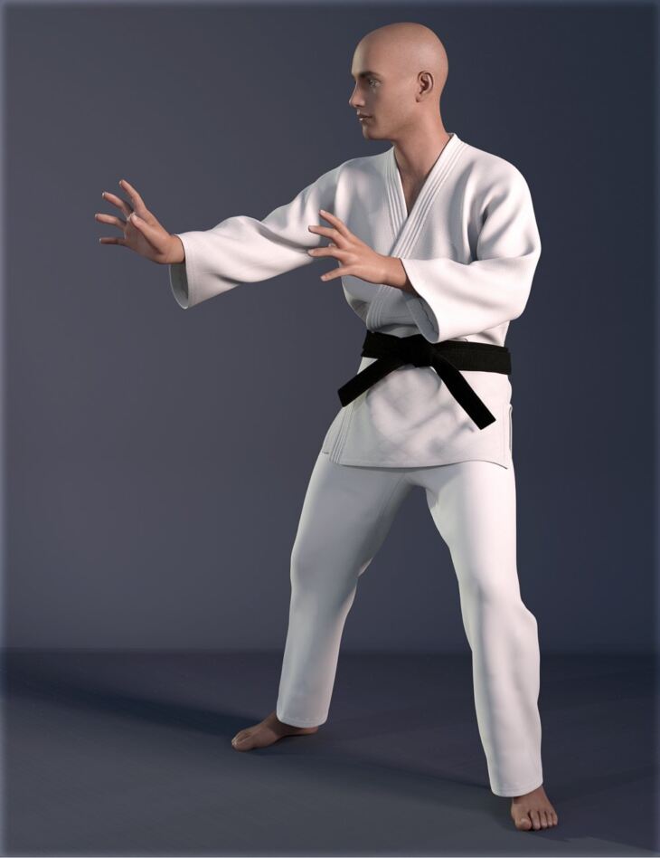 dForce HnC Judo Suit for Genesis 8 Males 1754573827