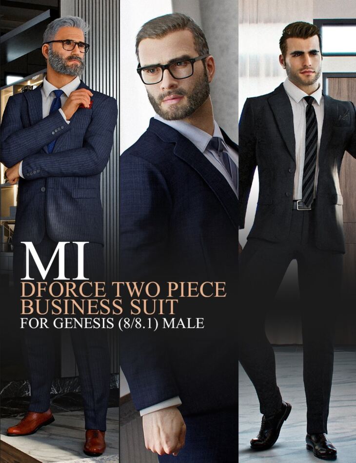 dForce MI Two Piece Business Suit for Genesis 8 and 8 1 Males 1 1754560481