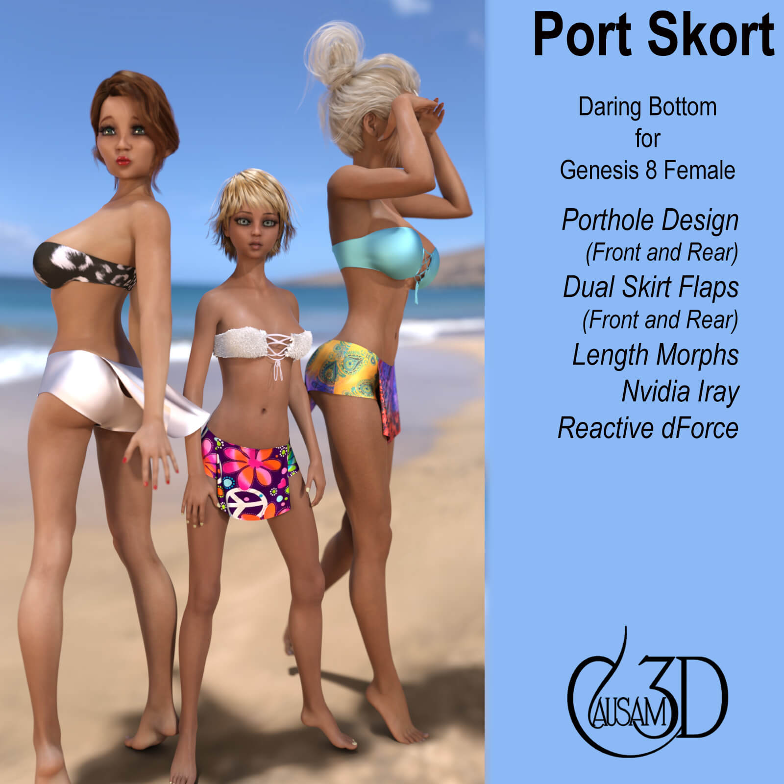 port skort skirt and short for daz studio genesis 8 female 01 1754594378