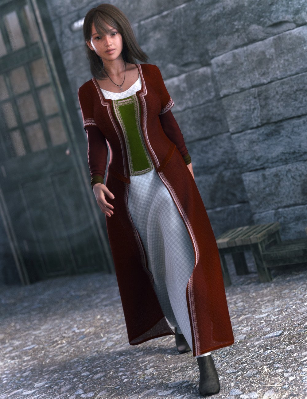 dforcefantasyvillageroutfitforgenesis900maindaz3d 1755599439