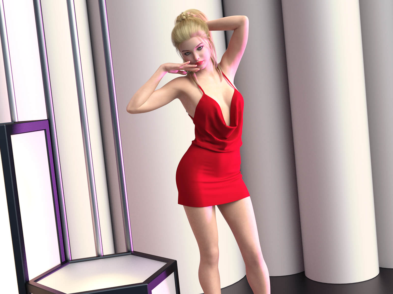 rql dforce cowl neck mini dress g8f g8 1f 02 1755686909