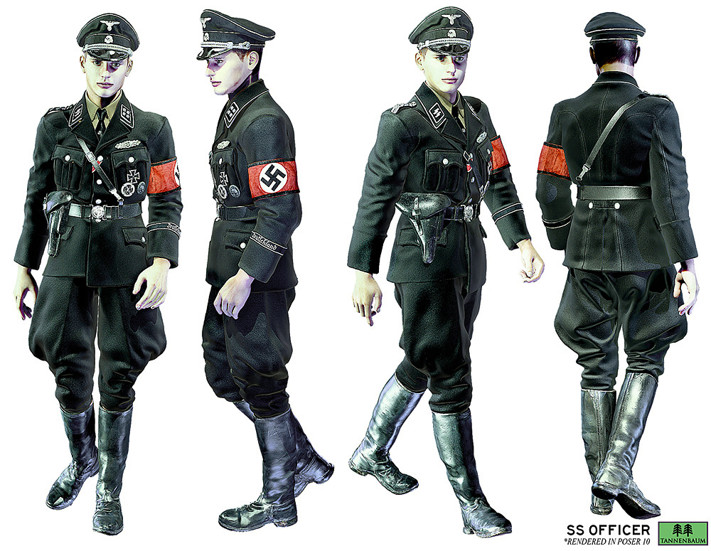 German SS Black Uniform WWII 4 1756571540