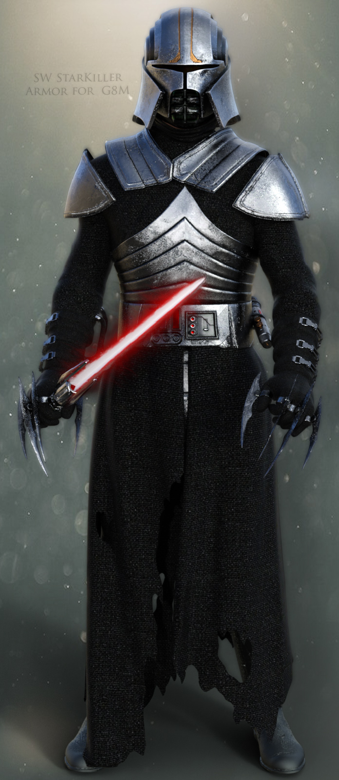 sw starkiller armor for g9 by forrender