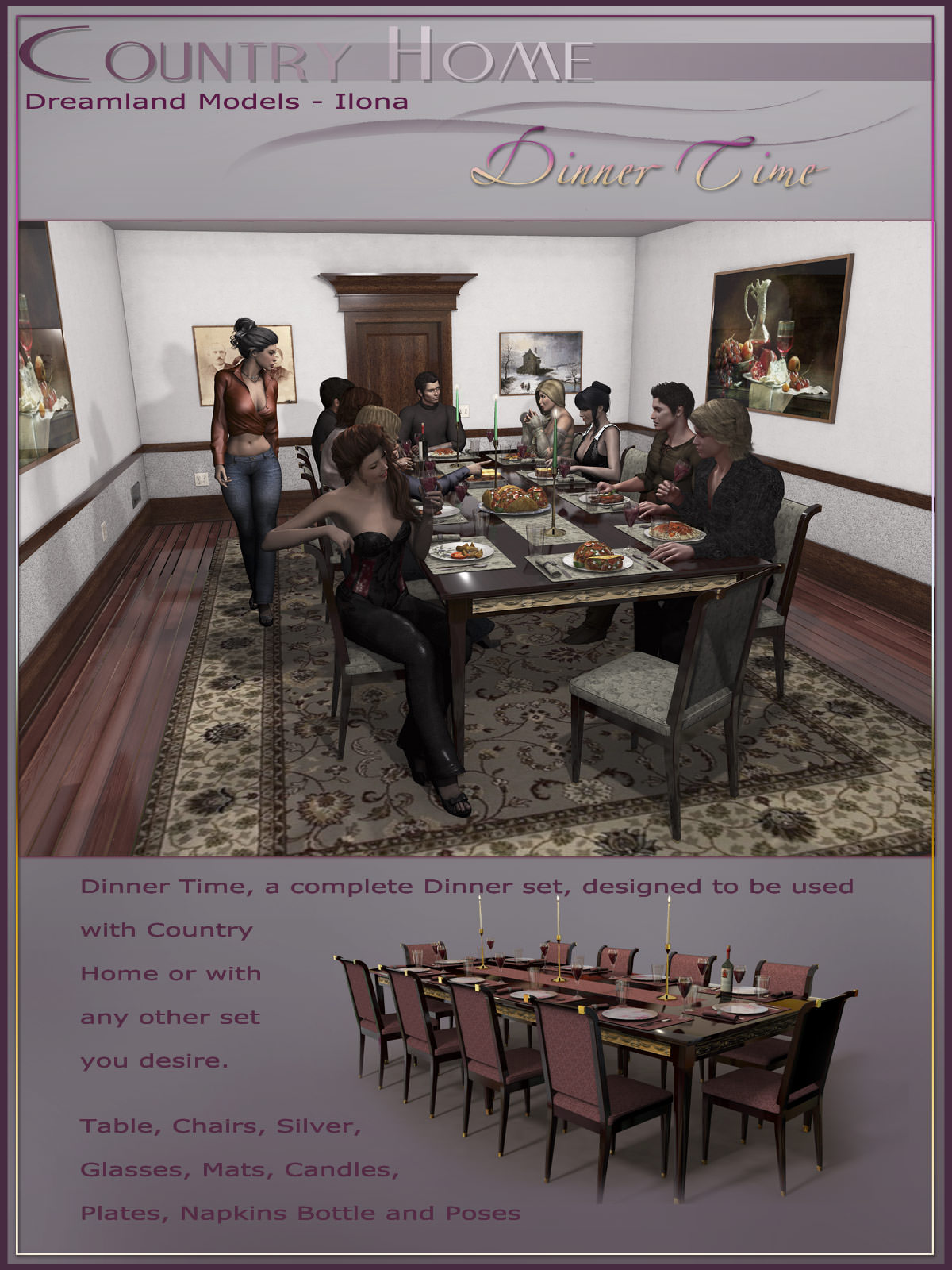 Country Home Dinner Time 1757172029
