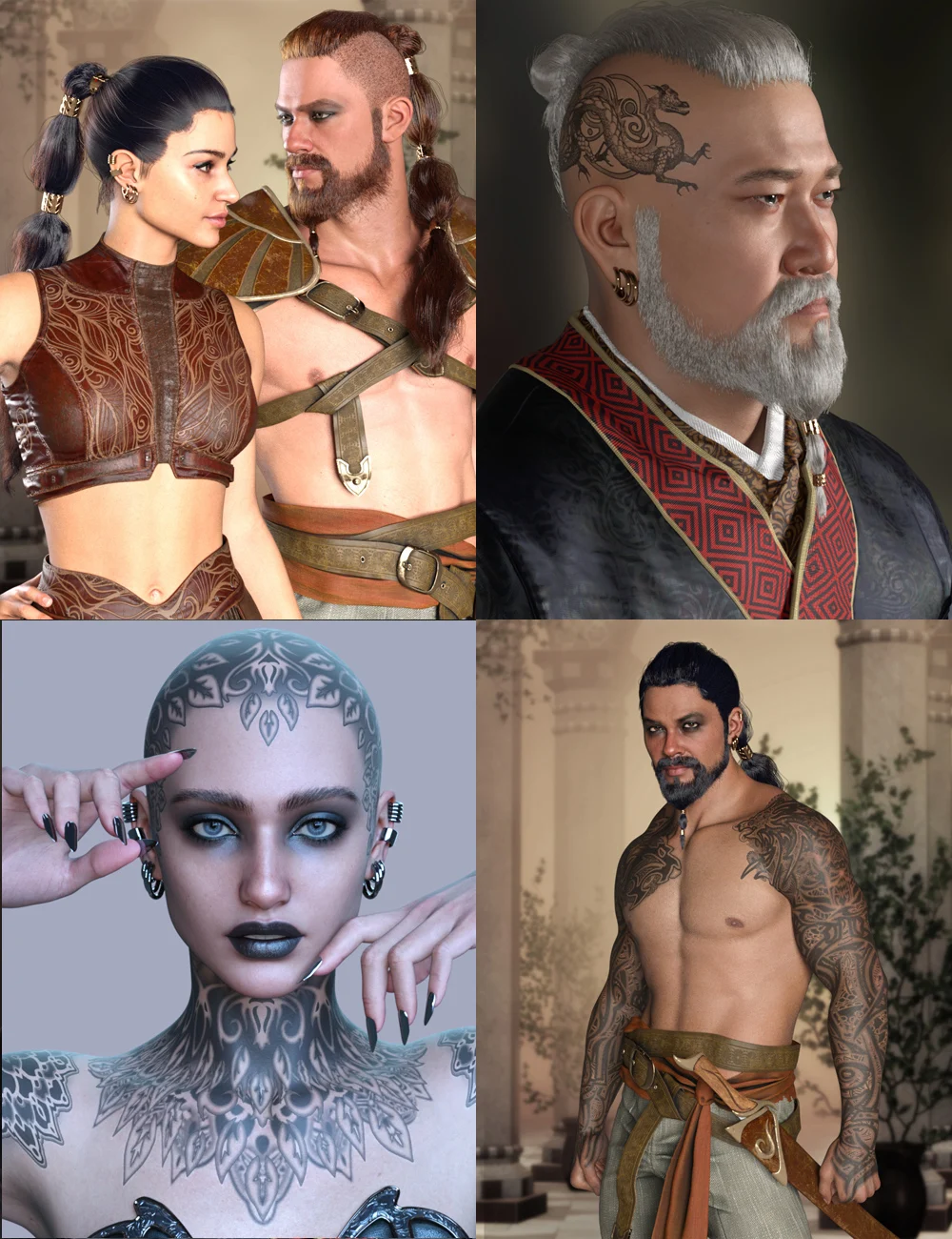 mrlcombinationswarriorbraidbeardandtattoosbundleforgenesis900maindaz3d 1757312319