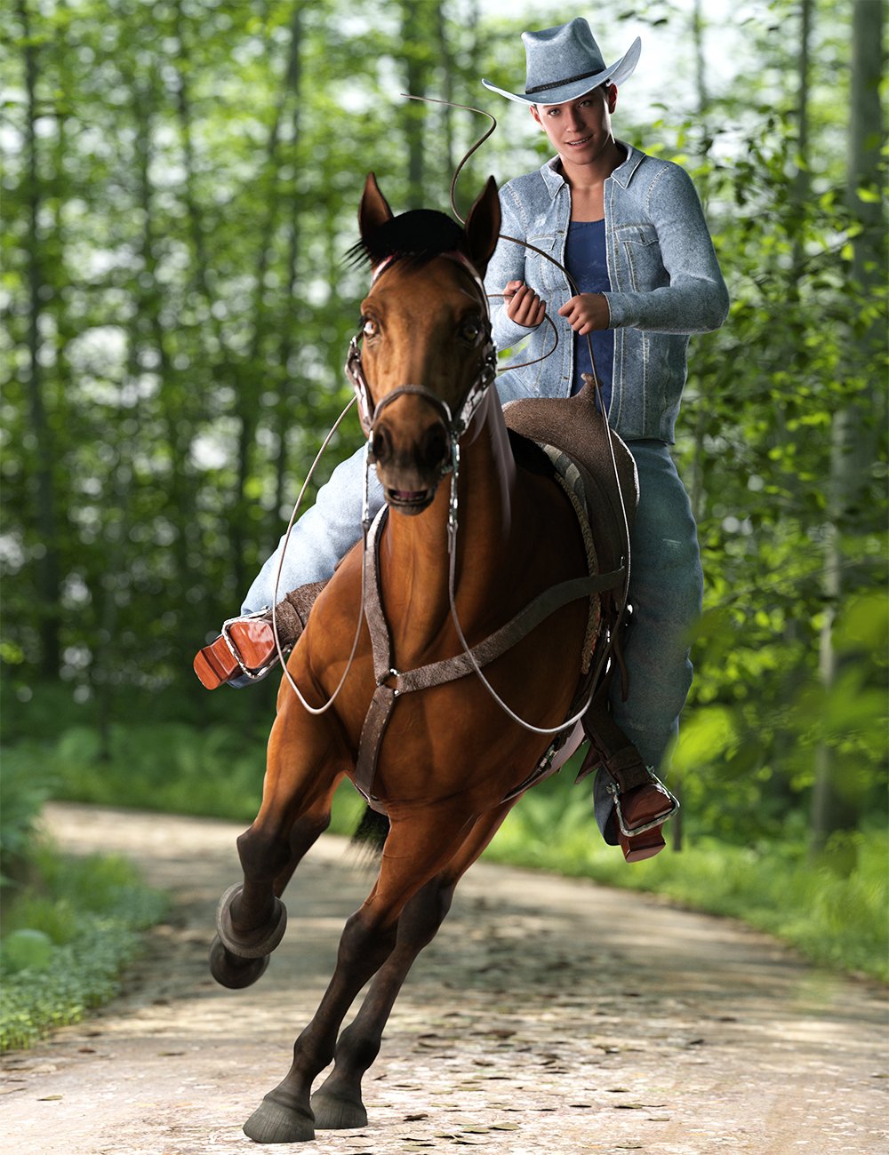 westridehierarchicalposesforgenesis9anddazhorse300maindaz3d 1757295594