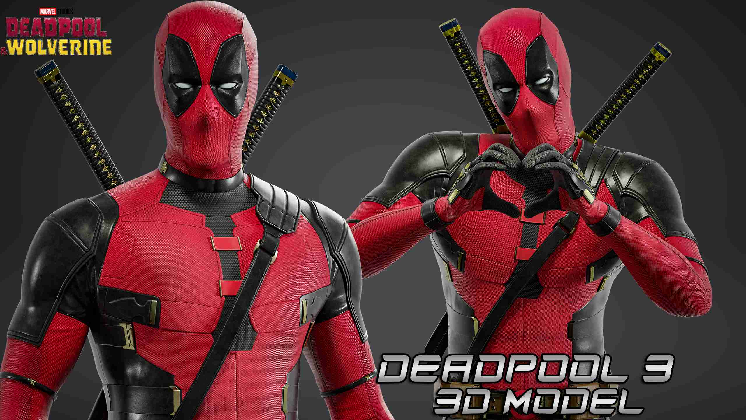 Deadpool 3 3D Model1 1757410821