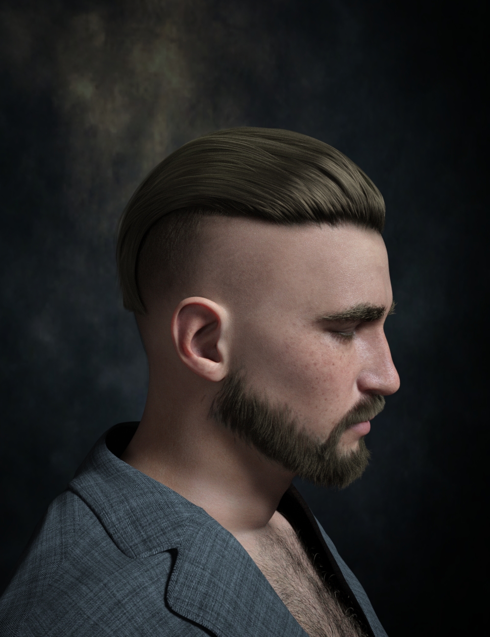 antoineslickflippedhairandbeardforgenesis9andgenesis8male01daz3d 1757591796