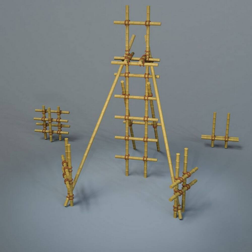 kleiderleiter bambus Sikaic Bambus Garderobenstnder mit Sitzbank & 10 Haken, 175 cm