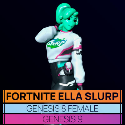 fortnite ella slurp for genesis 8 and 9 1757920657
