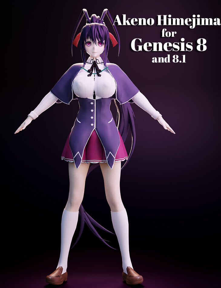 Akeno Himejima for Genesis 8 and 81 Female 1758698397