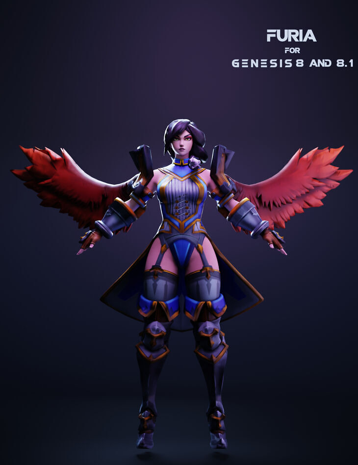 Furia For Genesis 8 and 81 Female 1758697392