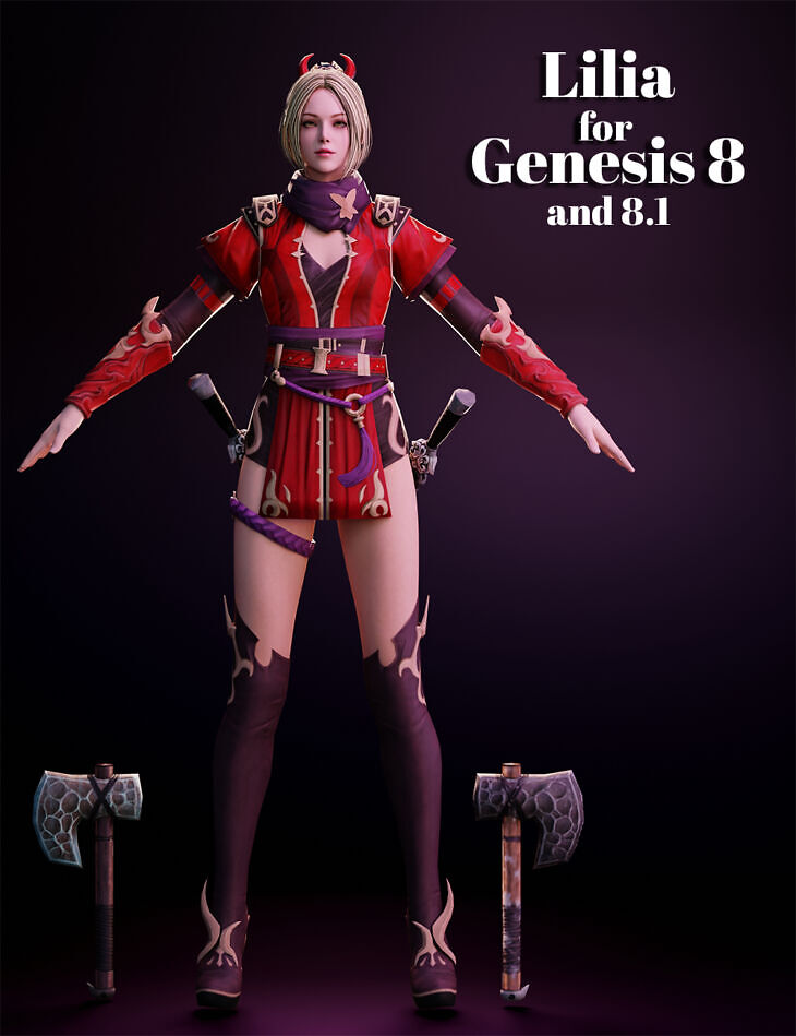 Lilia for Genesis 8 and 81 Female 1758701955
