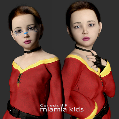 miamia for genesis 8 female kids 1759175465