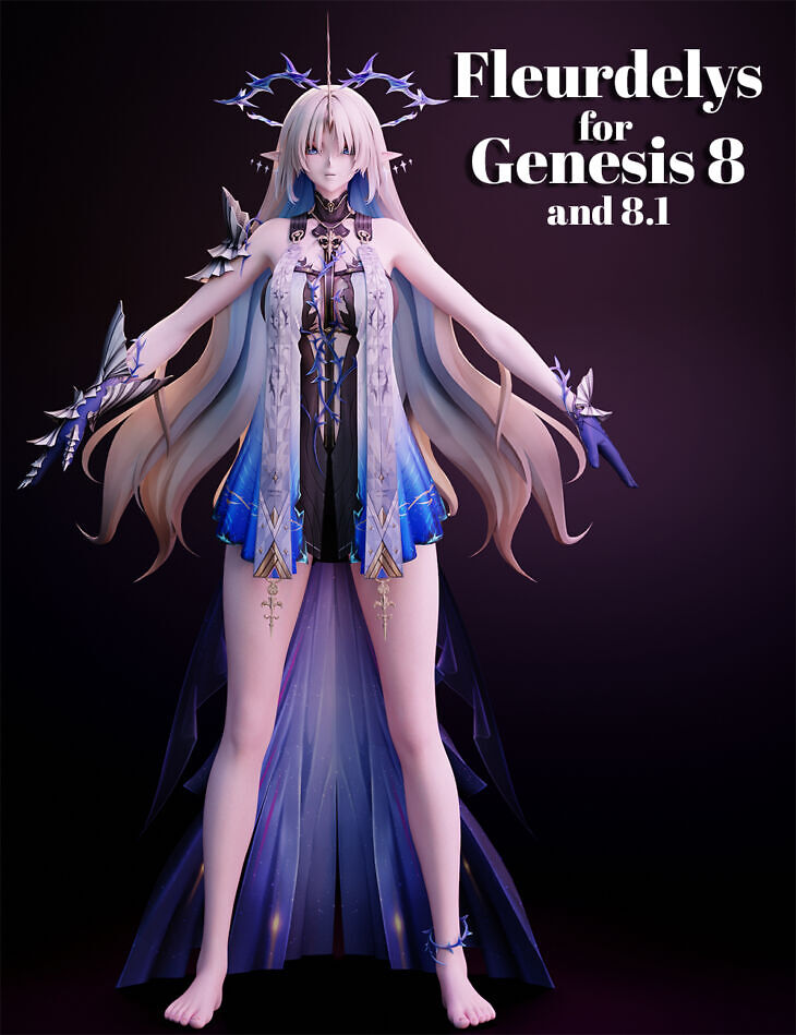 Fleurdelys for Genesis 8 and 81 Female 1759472149