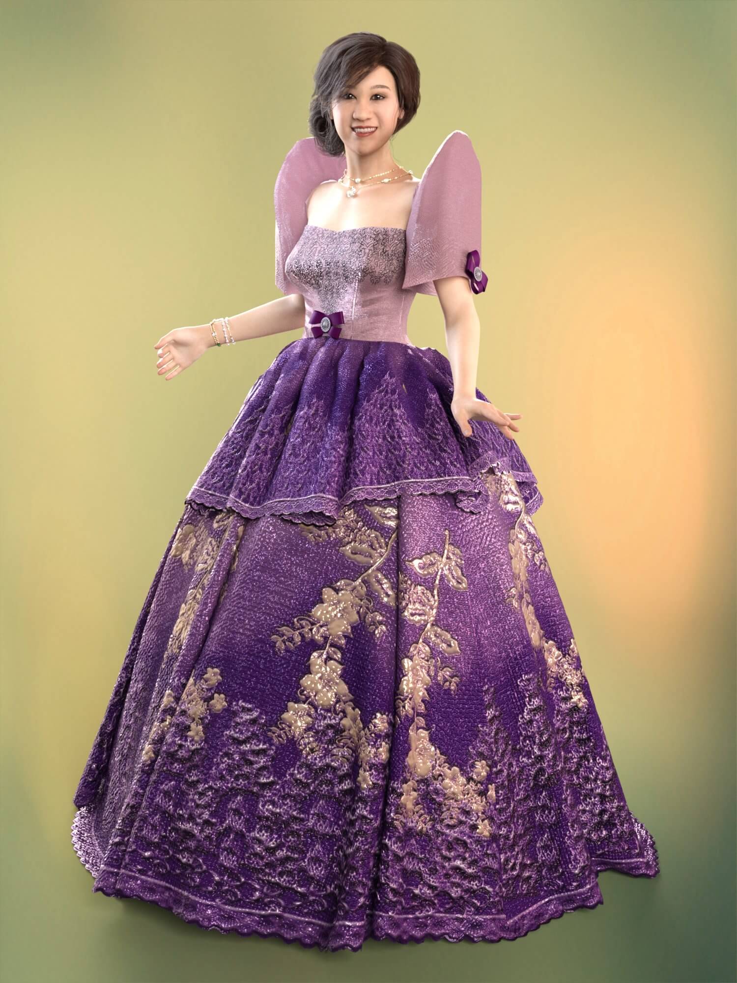 floral filipiniana set for genesis 8 female 02 1759702065