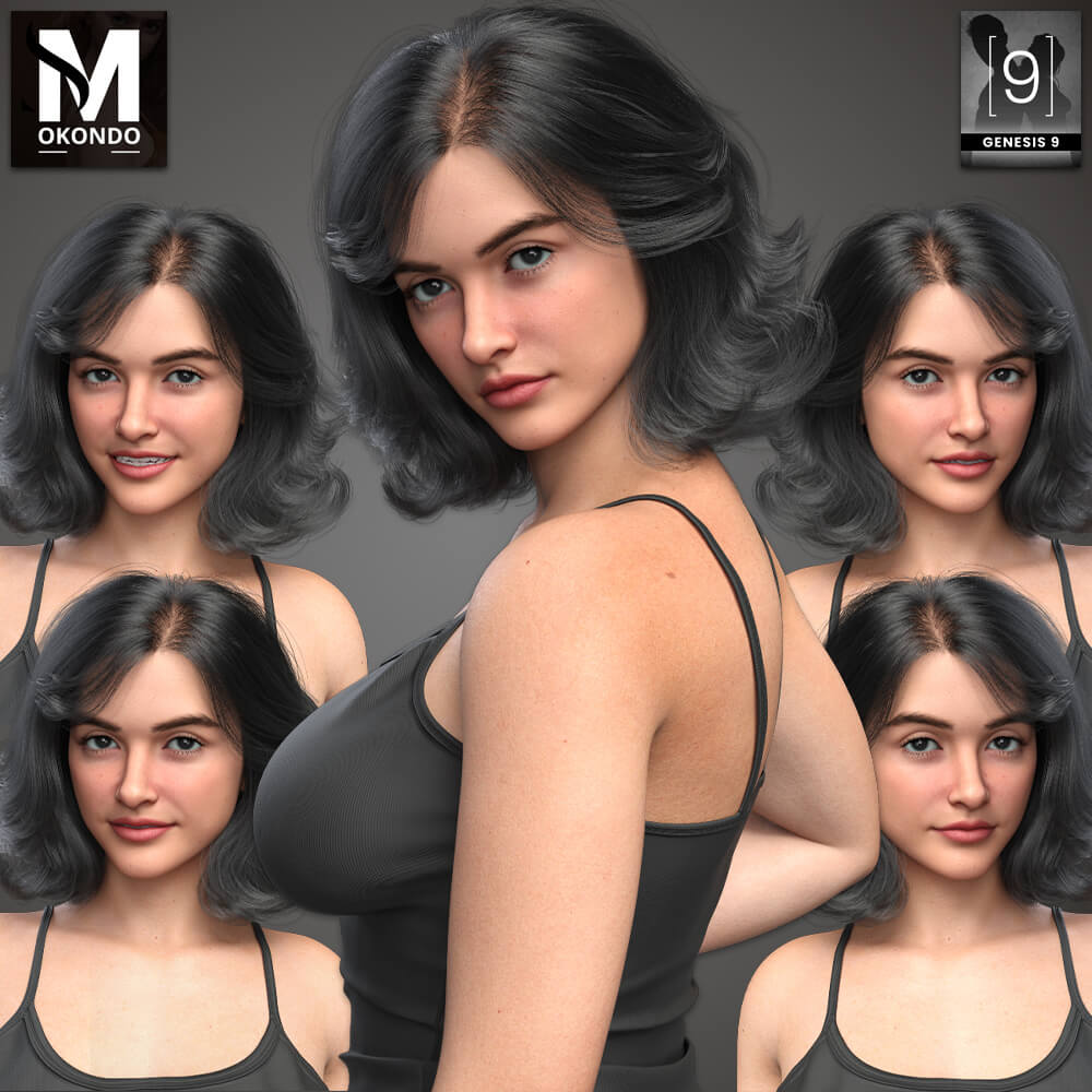 MOK Yara for Genesis 9 ( 8K + 5 Smile Expressions ) 1 https://new.imagehostx.com/upload/2025/10/09/mok-yara-for-genesis-9-8k-5-smile-expressions-01_1760006754.jpg