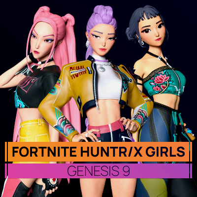 fortnite huntr x girls for genesis 9 1760118138