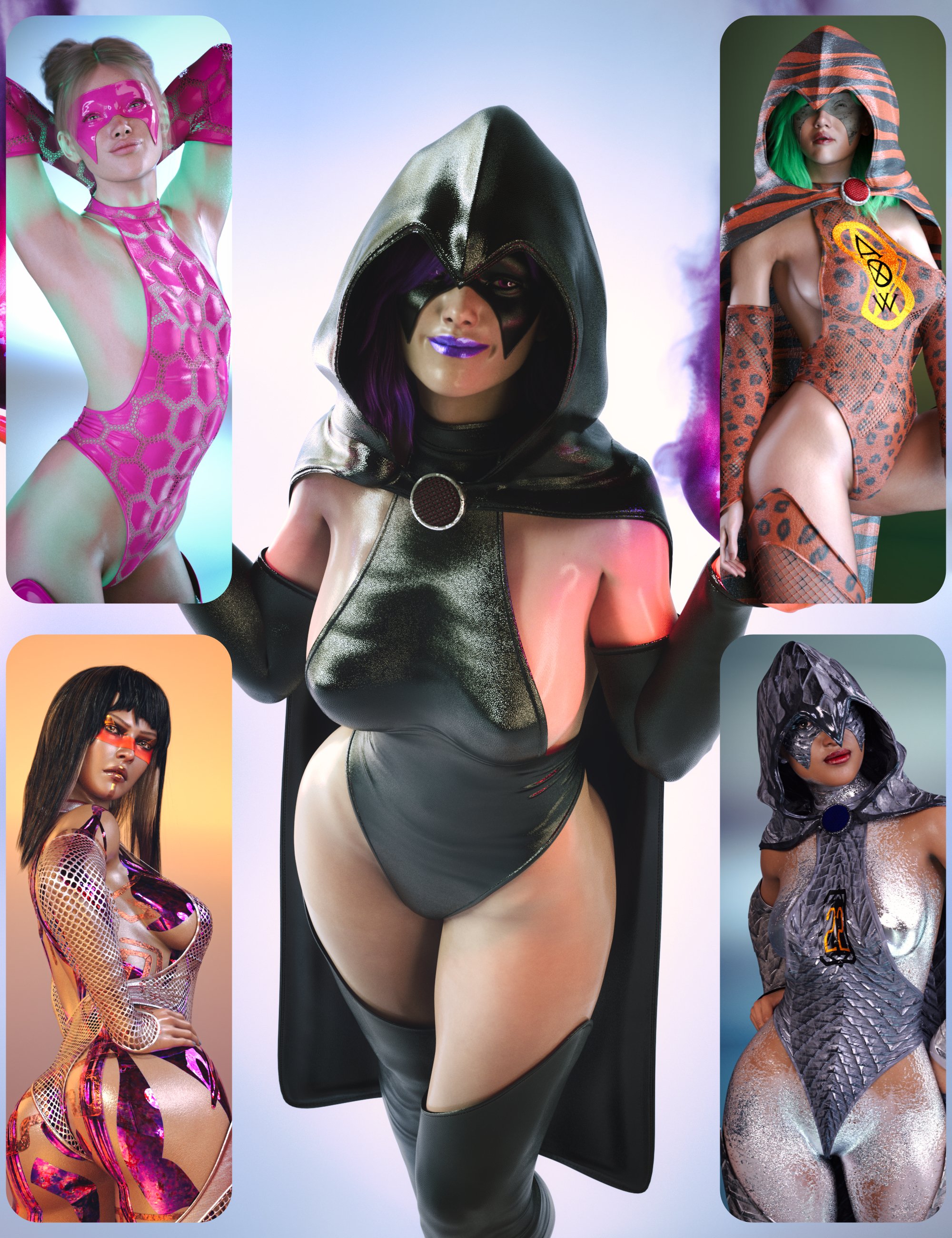 dforceobsidiansuperherooutfitforgenesis981and8femalebundle00maindaz3d 1760254312
