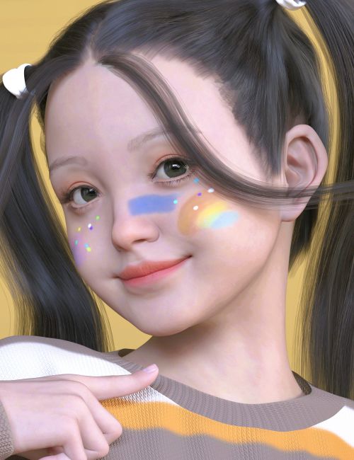 GF Noa HD For Genesis 9 Female 2025 - Free Daz 3D Models