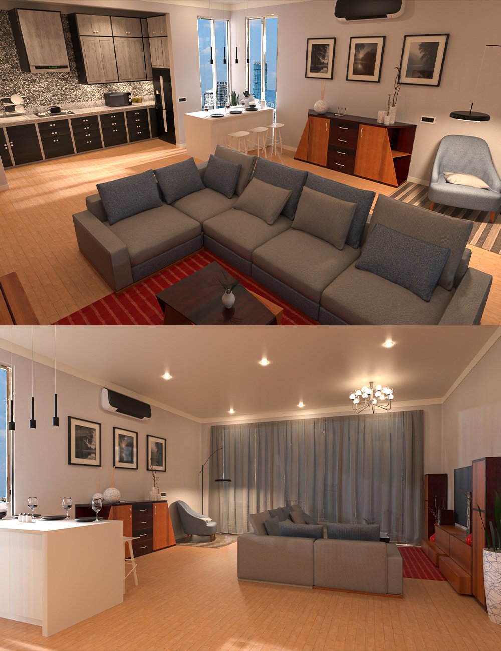 stylishapartmentinterior00maindaz3d 1760855319