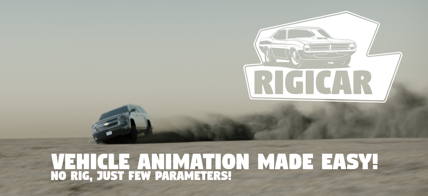 RIGICAR v2.3.6 (Blender 3.6+) 1 RIGICAR v2.3.6 (Blender 3.6+)