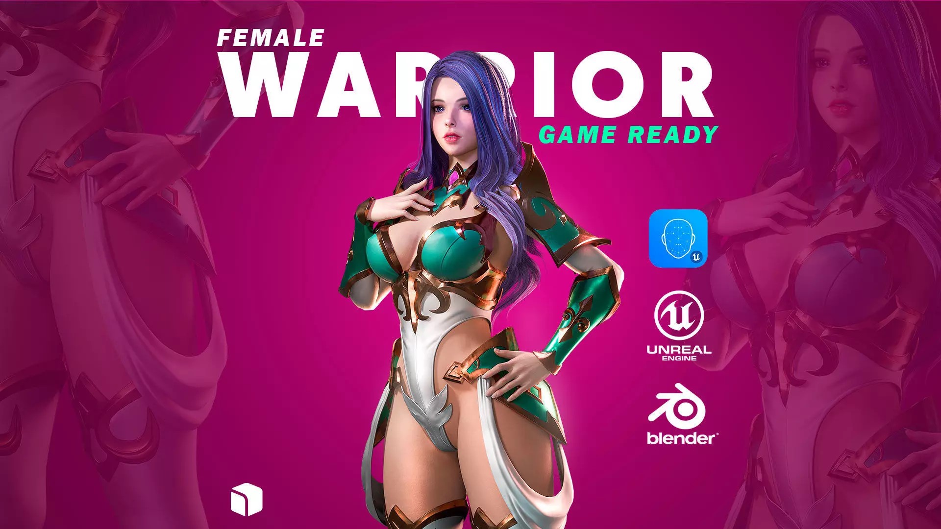 [R2 Studio] Azura Female Warrior