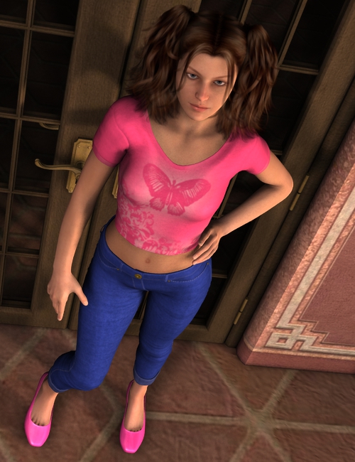 3 in 1 Skinny Outfit for Genesis Daz3D 1761088965