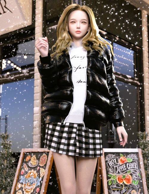 Down Jacket and Hair 1761396630
