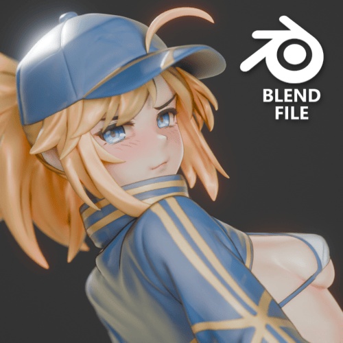 Mysterious Heroine XX blend file 1762175957