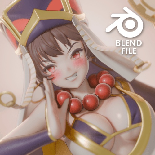 Xuanzang Sanzang blend file 1762176483