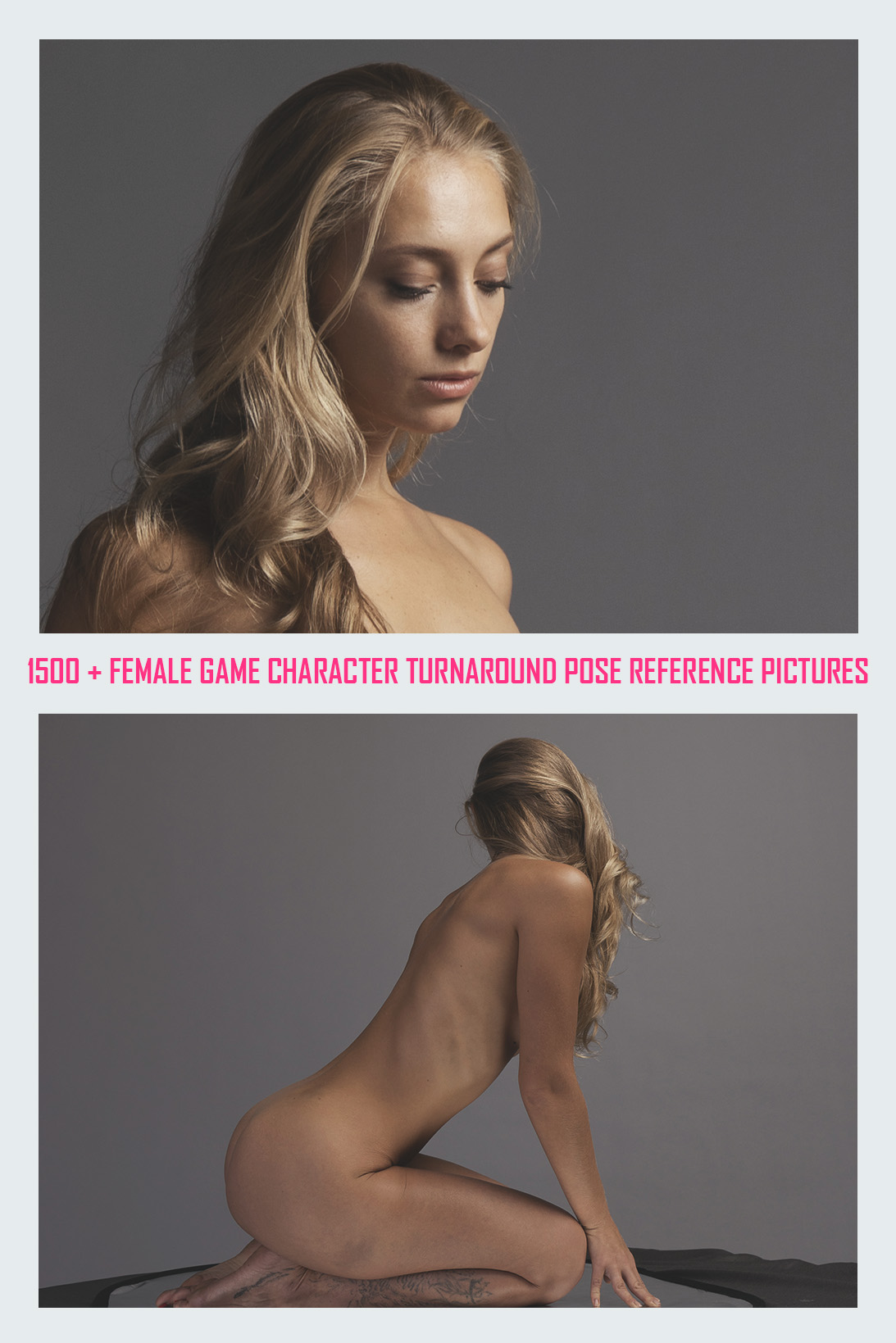 1500 + Female Game Character Turnaround Pose Reference Pictures 1 1500 + Female Game Character Turnaround Pose Reference Pictures
