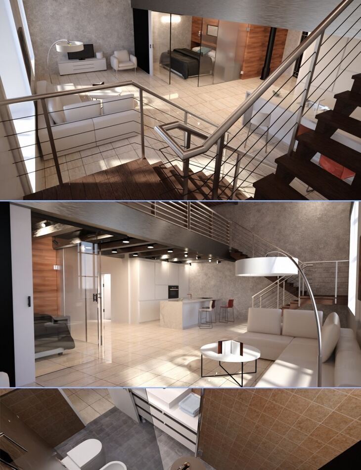 Studio Loft Apartment 1762710046