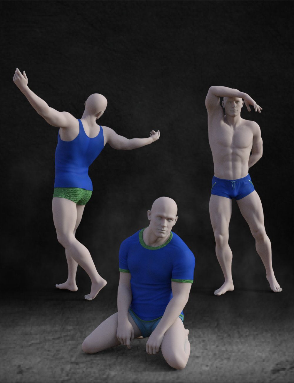 Amazing Model Males 3 for Genesis 9, 8.1, 8, and 3 Males 1 Amazing Model Males 3 for Genesis 9, 8.1, 8, and 3 Males