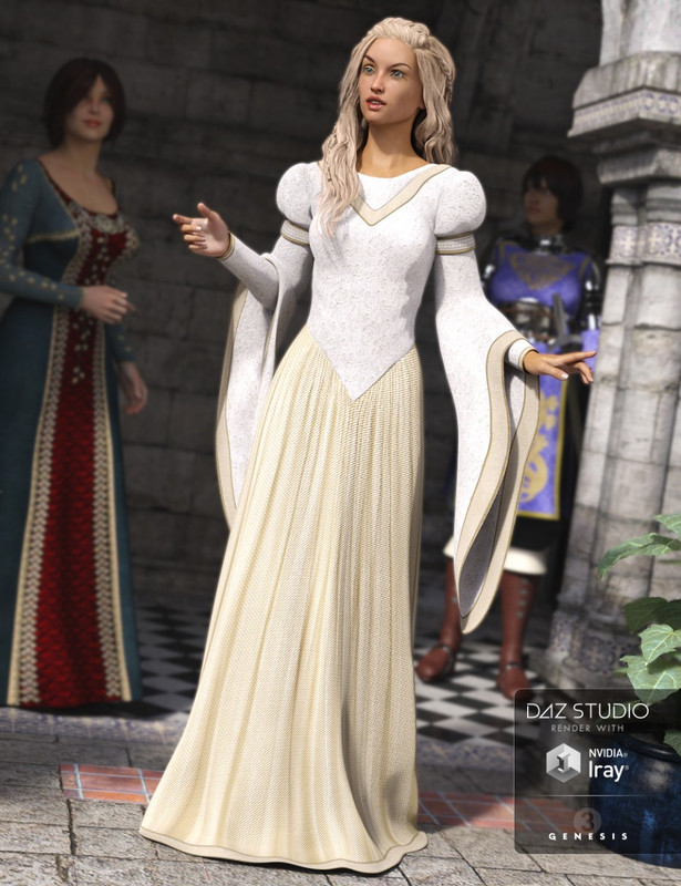 daz3d medieval princess dress main 1762956984