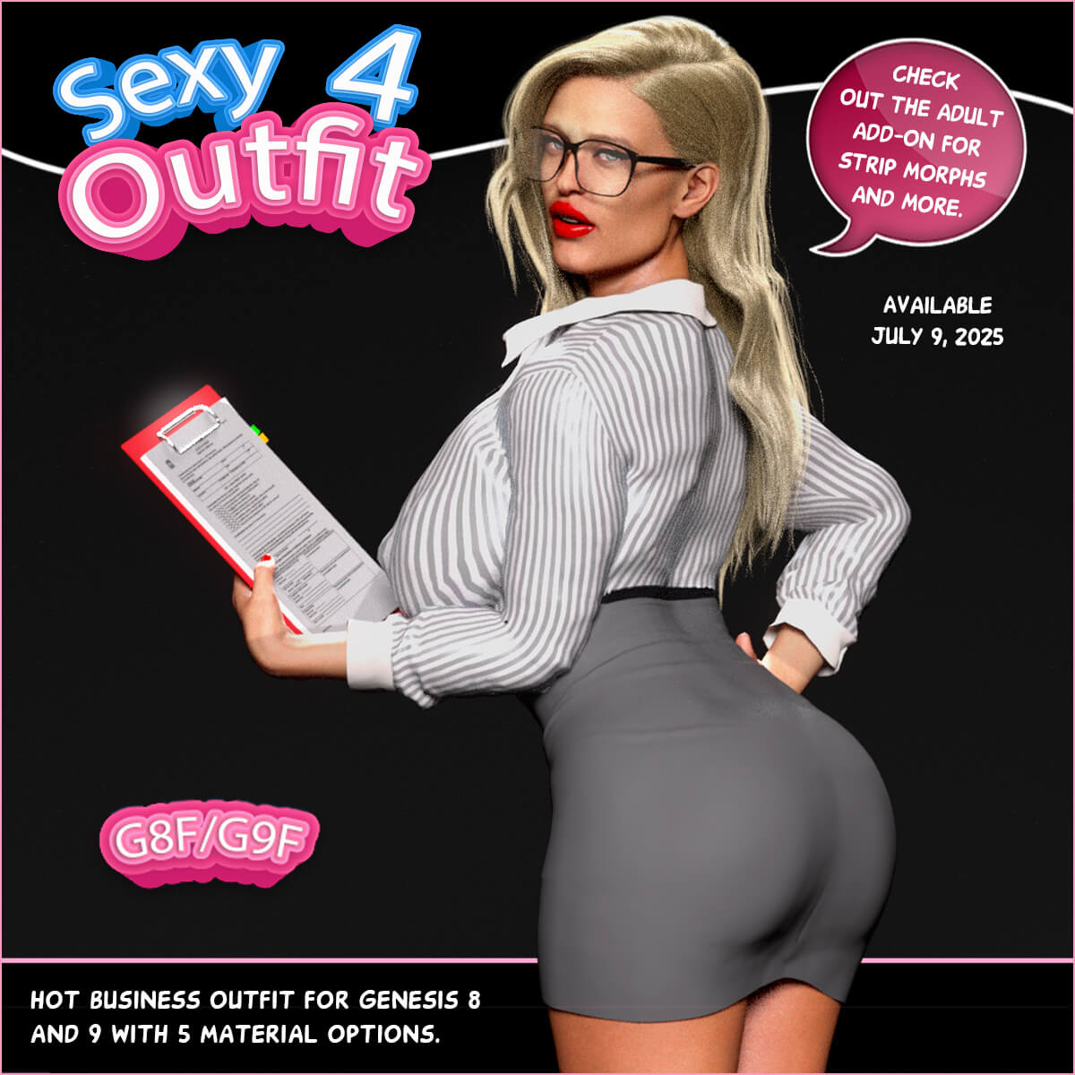 Sexy Outfit 4 - G8F G9 + Slut Edition 1 Sexy Outfit 4 - G8F G9 + Slut Edition