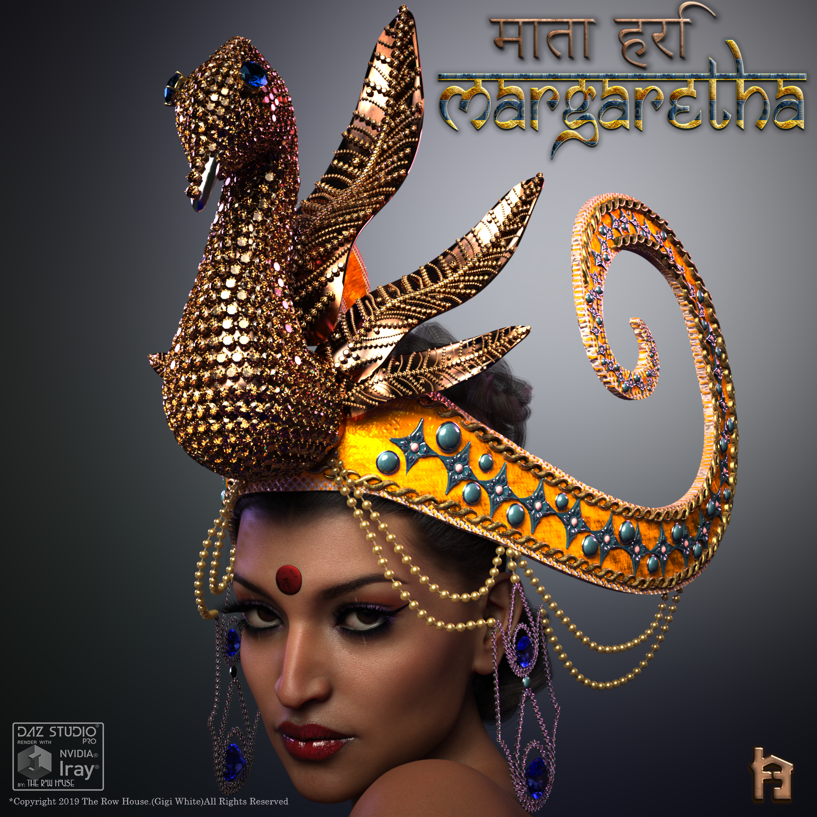Margaretha 1905 Headdress