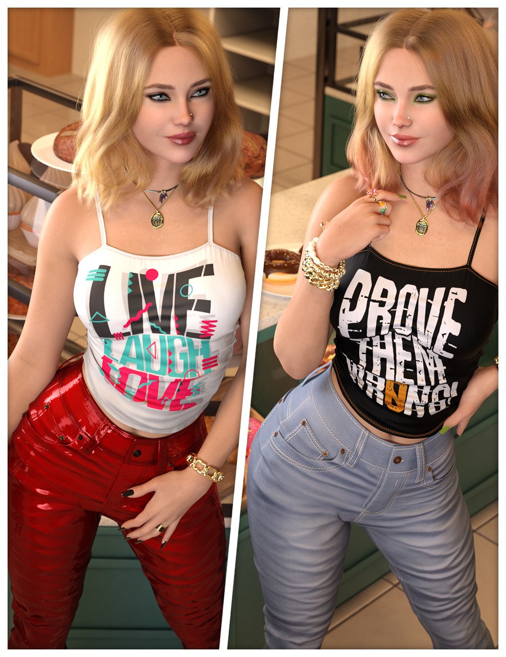 Expanded Textures for dForce SU Fashion Long Jeans 1 Expanded Textures for dForce SU Fashion Long Jeans